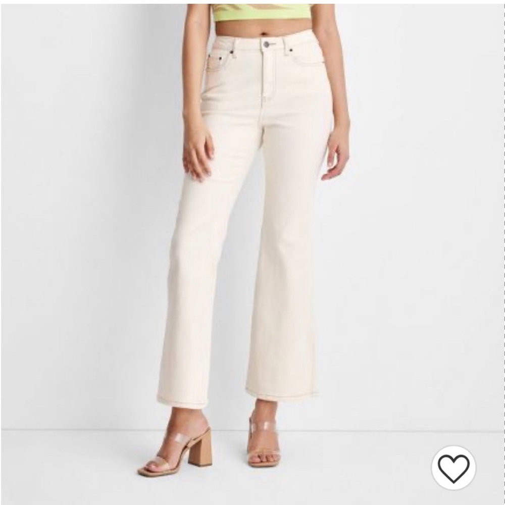 Womens flare leg jeans future collective